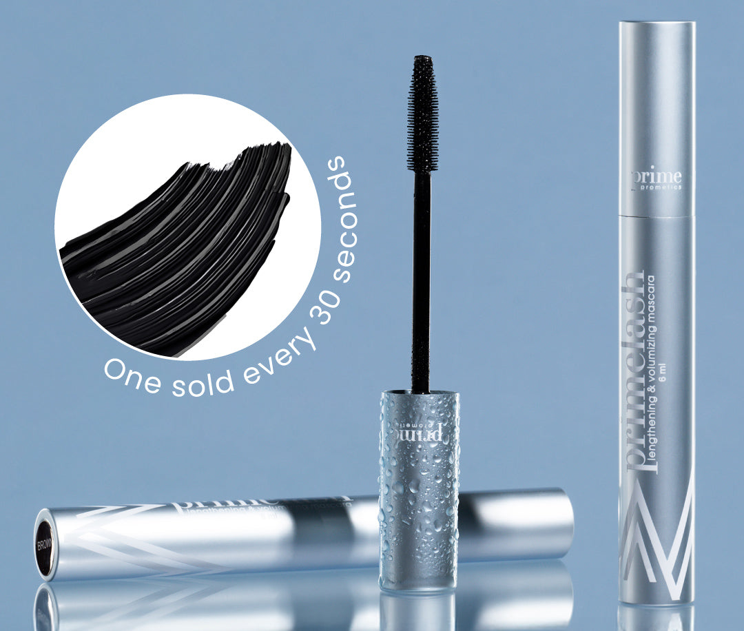 PrimeLash Mascara tube and wand