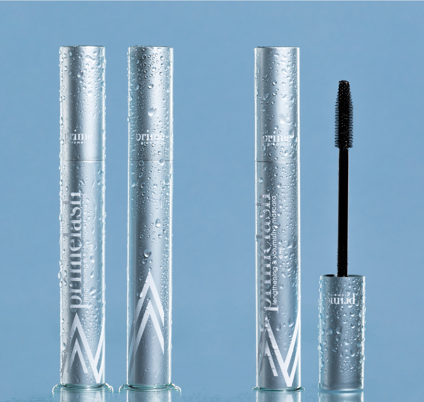 Three tubes of Prime Prometics signature mascara.